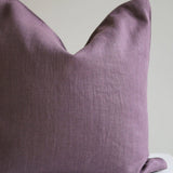 Softened linen pillowcase