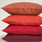 Softened linen pillowcase