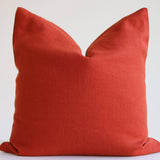 Softened linen pillowcase