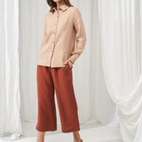 Wide leg linen pants Gemma