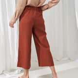 Wide leg linen pants Gemma