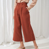 Wide leg linen pants Gemma