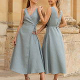 Wrap bridesmaid dress Rosie