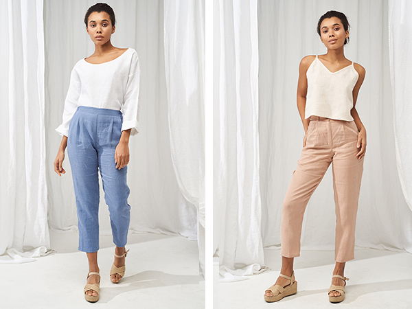 Women's Linen Trousers, Curve & Petite Trousers