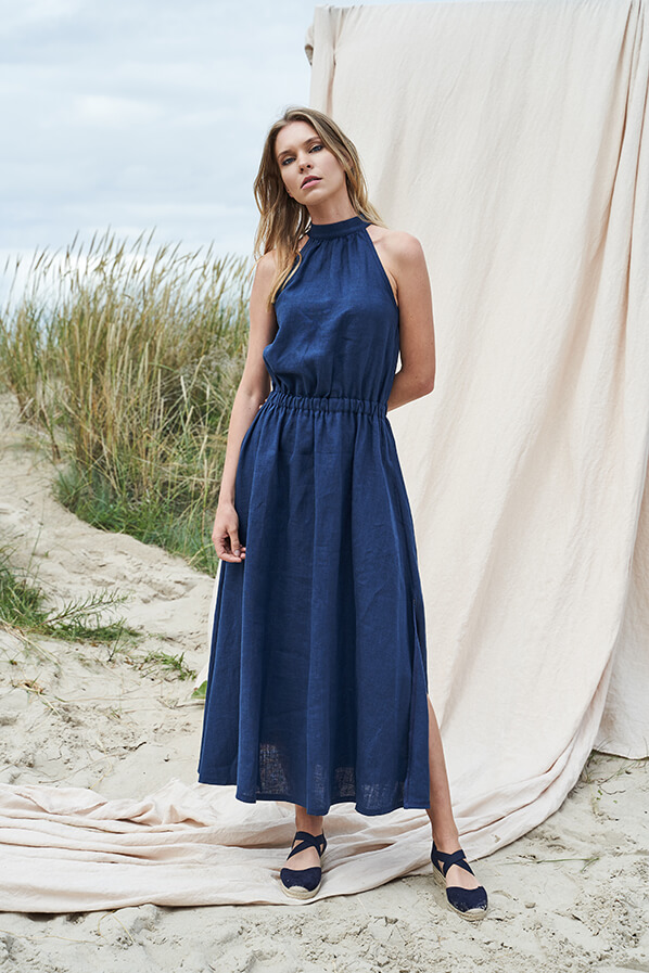 Straight 2025 linen dresses