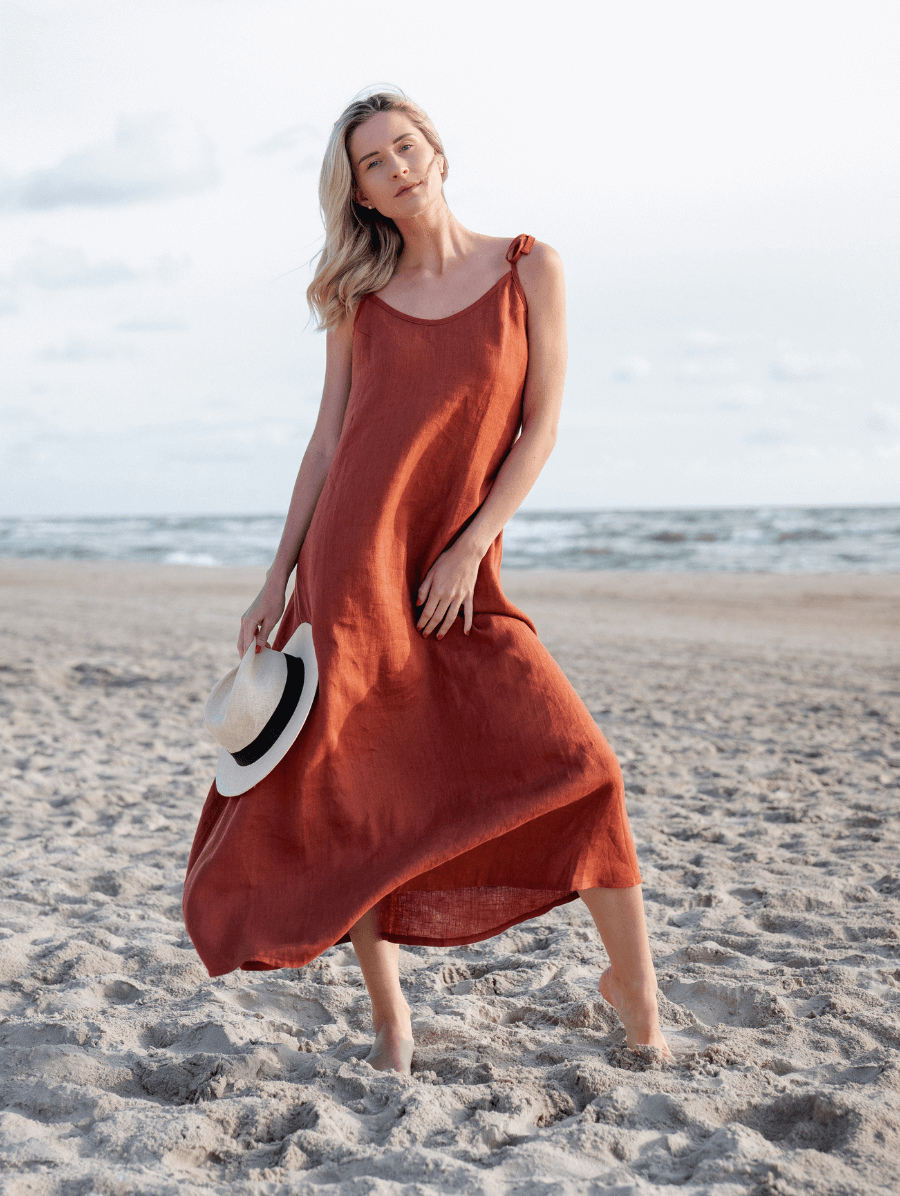 linen summer dress