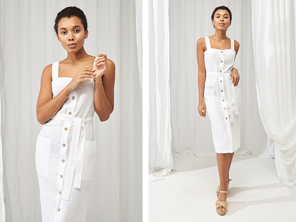 white-linen-dress-with-belt